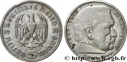 ALLEMAGNE 5 Reichsmark Maréchal Paul von Hindenburg 1935 non identifiable