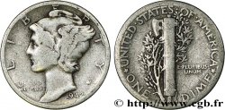 ÉTATS-UNIS D AMÉRIQUE 1 Dime Mercury 1942 Philadelphie
