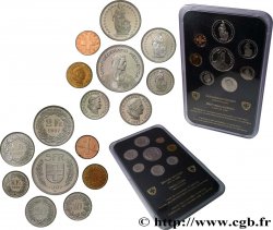 SUISSE Série FDC 8 Monnaies 1997 