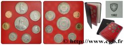 SWITZERLAND Série Proof 8 Monnaies 1982 
