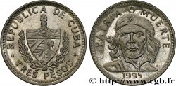 CUBA 3 Pesos Ernesto “Che” Guevara 1995  AU 