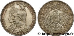 ALLEMAGNE - PRUSSE 2 Mark Guillaume II 200e anniversaire de la Prusse 1901 Berlin