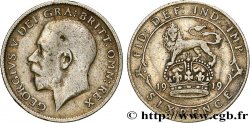 VEREINIGTEN KÖNIGREICH 6 Pence Georges V 1919 