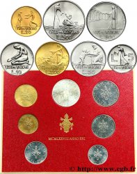 VATICAN ET ÉTATS PONTIFICAUX Série 7 monnaies Paul VI an XIII 1978 Rome