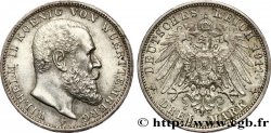 GERMANY - WÜRTTEMBERG 3 Mark Guillaume II 1911 Stuttgart