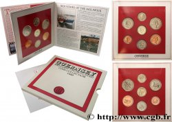 GUERNSEY Série FDC - 7 monnaies 1986 