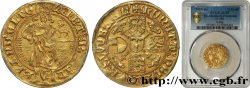 GERMANY - BRANDENBURG FRANCONIA - ALBRECHT III ACHILLES OF BRANDENBURG Florin d or ou gulden n.d. Schwaben