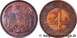 GERMANY 4 Reichspfennig 1932 Berlin - A