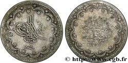 TURKEY 5 Kurush au nom de Meijid AH 1255 an 7 (1845) Constantinople