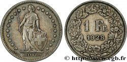 SWITZERLAND 1 Franc Helvetia 1928 Berne