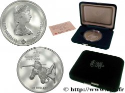 CANADA 20 Dollars Proof JO Calgary : biathlon 1987  BE 