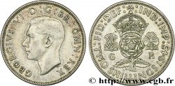 UNITED KINGDOM 1 Florin (2 Shillings) Georges VI 1945 