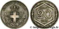 ITALIE 20 Centesimi écu 1919 Rome 