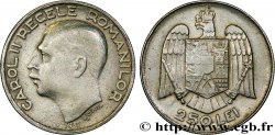 ROMANIA 250 Lei Charles II 1935  XF 