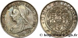 ROYAUME-UNI 1 Shilling Victoria vieille tête  1896 