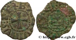 TERRE SAINTE - ROYAUME DE JÉRUSALEM - BAUDOUIN III Denier n.d. Jérusalem TB+/TB 