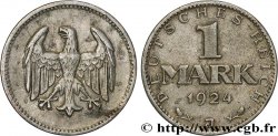 ALLEMAGNE 1 Mark aigle 1924 Hambourg - J
