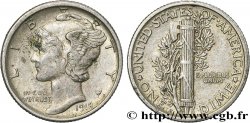 UNITED STATES OF AMERICA 1 Dime Mercury 1918 Philadelphie