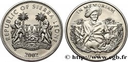 SIERRA LEONE 1 Dollar Proof En mémoire de la reine-Mère 2002 Pobjoy Mint