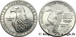 VEREINIGTE STAATEN VON AMERIKA 1 Dollar J.O. de Los Angeles lancer du disque 1983 San Francisco fST 