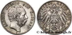 ALLEMAGNE - SAXE 2 Mark Albert 1901 Dresde 