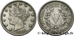 UNITED STATES OF AMERICA 5 Cents “Liberté” 1883 Philadelphie