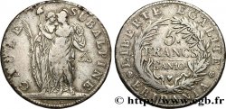 ITALIEN - SUBALPINISCHE  5 Francs an 10 1802 Turin