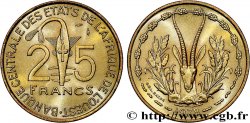 ÉTATS DE L&nbsp;AFRIQUE DE L&nbsp;OUEST (BCEAO) 25 Francs BCEAO 1978 Paris
