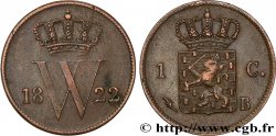 PAYS-BAS 1 Cent Guillaume Ier 1822 Bruxelles