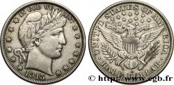 ESTADOS UNIDOS DE AMÉRICA 1/2 Dollar Barber tête “Liberté” 1915 Denver MBC 