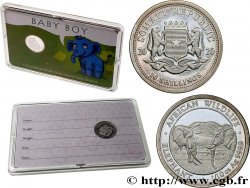 SOMALIE 10 Shillings Proof - Coincard “Baby Boy” 2020 