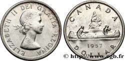 CANADA 1 Dollar Elisabeth II 1957 