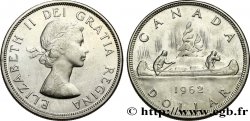CANADA 1 Dollar Elisabeth II 1962  SUP 