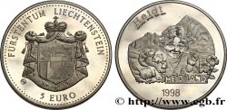 LIECHTENSTEIN 5 Euro Proof Heidi 1998  MS 