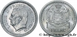 MONACO 1 Franc Louis II (1943) Paris