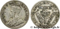 AFRIQUE DU SUD 3 Pence Georges V 1927 Pretoria TB+ 