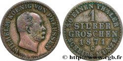 ALLEMAGNE - PRUSSE 1 Silbergroschen (1/30 Thaler) Guillaume 1871 Francfort - C