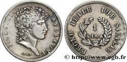 ITALIE - ROYAUME DES DEUX-SICILES 1 Lire Joachim Murat  1813 