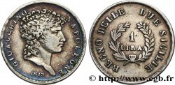 ITALIE - ROYAUME DES DEUX-SICILES 1 Lire Joachim Murat 1813 