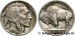 VEREINIGTE STAATEN VON AMERIKA 5 Cents Tête d’indien ou Buffalo 1918 Denver