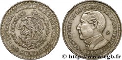 MEXIQUE 1 Peso Centenaire de la Constitution 1957 Mexico