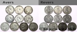 ARGENT D INVESTISSEMENT Lot de 10 écus de 5 Francs n.d. 