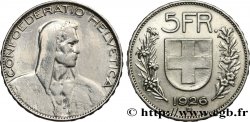SVIZZERA  5 Francs Berger 1926 Berne