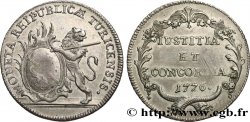 SUISA - REPUBLICA DE ZÚRICH 1/2 Thaler Zurich 1776 