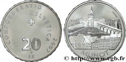 SUISSE 20 Francs Le Munot Schaffhausen 2007 Berne - B