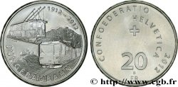 SWITZERLAND 20 Francs Centenaire de la Compagnie ferroviaire 2012 Berne