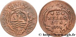 NETHERLANDS - UNITED PROVINCES 1 Duit Zélande 1776 