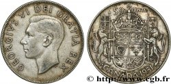 CANADá
 50 Cents Georges VI 1951 
