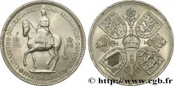 REINO UNIDO 5 Shillings Couronnement d’Elisabeth II 1953 