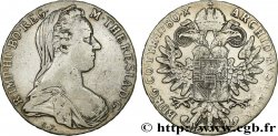 AUTRICHE 1 Thaler (REFRAPPE) Marie-Thérèse 1780 Vienne